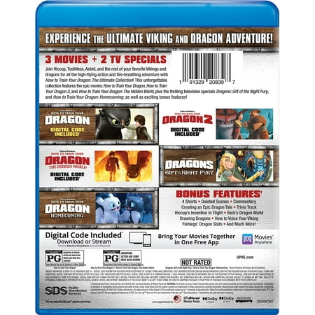 How to Train Your Dragon: The Ultimate Collection [Includes Digital Copy] [Blu-ray]