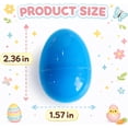 thumbnail image 2 of Fillable Plastic Easter Eggs 30 Pack 2.3 Inch Bright Color Assortment For Easter Egg Hunt Party Favors And Surprise Fillers, 2 of 7