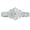 Silver, variant on Luxurious Waist Chain Dance Costume Stylish Wedding Jewelry for Jeans Body Jewelry for Women Hot Girls