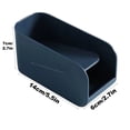 thumbnail image 3 of Magnetic Pen Desk Organizer Storage Box Double Layer ABS Holder 14x6x7cm • Large Capacity Desktop Organizer • Stackable Magnetic Design for Office, 3 of 6
