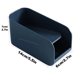 thumbnail image 3 of Organizador magnético de escritorio de pluma de gran capacidad de doble capa soporte de almacenamiento ABS de sobremesa duradero para limpiar con limpieza y diseño portátil 14x6x7cm, 3 of 6