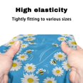 thumbnail image 7 of HELLHERO Washable Seat & Back Covers and Walker Rollator Seat Back Cover Non-Slip Cover & Easy to Clean and Elderly Daisies Bees, 7 of 7