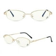 thumbnail image 2 of 3 Pairs Womens Reading Glasses Blue Light Blocking Spring Hinge Readers Presbyopic Glasses, 2 of 3