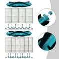 thumbnail image 3 of Vacuum Cleaner Main Brush Side Brushes Filter Kit for Conga 2499 for Ultra Home Advancedfor Conga 2499 for Ultra Home for Titani for ATVEL for SmartGyro R80,(B) 1 Main Brush, 6 Filters,10 Side Brushes, 3 of 5