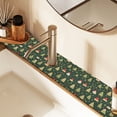 thumbnail image 2 of Yayeee Faucet Mat for Kitchen Sink 14.7" Diatomite Long Splash Guard Pad, Christmas Tree, 2 of 7