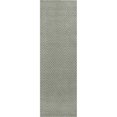thumbnail image 1 of 24" X 90" Grey Jute Rug, 1 of 1