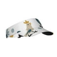 thumbnail image 2 of Disketp Farm Roosters Sun Visors For Women Men Unisex Tennis Golf Visor Hat Adjustable Summer Hats Sport Outdoor Visor Hat Uv Protection Cap, 2 of 8