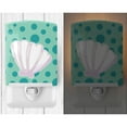 thumbnail image 2 of Caroline's Treasures BB8840CNL Beach Scallop Shell Ceramic Night Light, 6x4x3", multicolor, 2 of 2