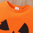 thumbnail image 5 of TOWED22 Toddler Boys Girls Halloween Pajamas Print Sleepwear Toddler Clothes Pumpkin Outfit Halloween Pajamas Pjs Sleepwear, 5 of 7