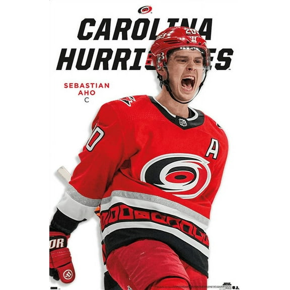 NHL Carolina Hurricanes - Sebastian Aho Feature Series 23 Wall Poster, 22.375" x 34"