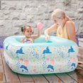 thumbnail image 3 of Piscina Hinchable Rectangular Para Niños, Material Pvc, Interior/Exterior, 110/135cm, 3 of 3