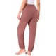 thumbnail image 3 of Pantalones de pijama para mujer INSPIRE CHIC, suaves y cómodos, pantalones de lounge, ropa de dormir con bolsillo, color rojo, 3 of 6