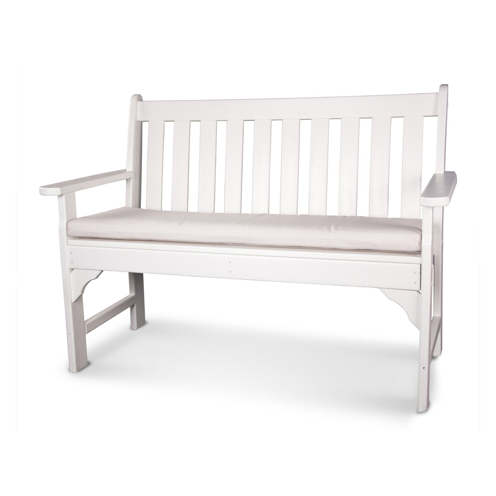 Ateeva Sunbrella Solid Color Outdoor Bench And Swing Seat Cushion