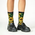thumbnail image 4 of Rateoe Sunflower 1 Pattern Children's Socks, Socks Gifts ,kids Crew Soft Cotton Socks , Moisture-Wicking, Durable, Ideal for Daily Wear & Sports, 4 of 5