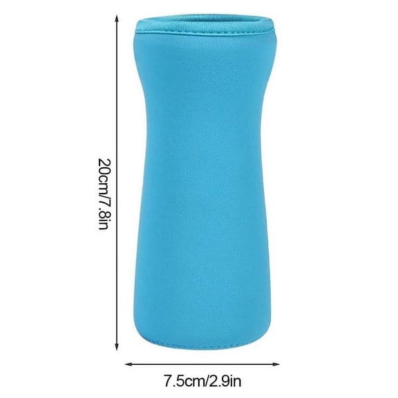 Sports Water Bottle Neoprene Sleeve With Adjustable Shoulder Strap For Insulation And Impact Protection - Dishwasher Safe