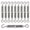 8, variant on 10 Pack M5 (OC) 304 Stainless Steel Cables Wire Turnbuckles | Heavy Duty, Hook and Eye for Rope, Wire, Sail, Tent, Railing, Cable Tensioning