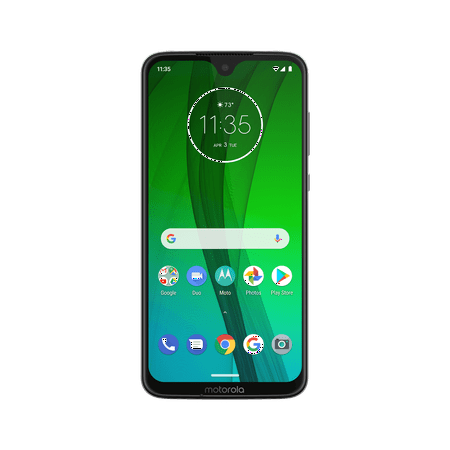 Motorola Moto G7 64GB Unlocked Smartphone, White