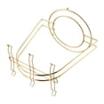thumbnail image 3 of Golden Tea Cup And Saucer Display Rack Stainless Steel Water Drainer Durable Mug Hanger For Kitchen Home Ornament Stand Storage, 3 of 9