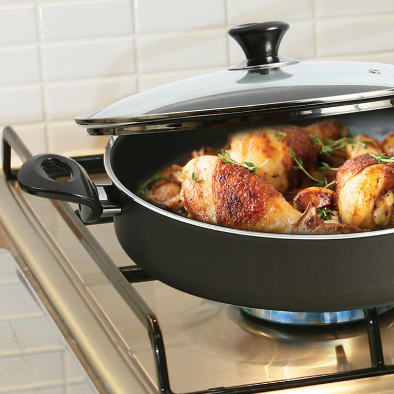 Deep Saute Pan With Two Handles