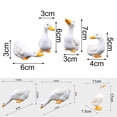 thumbnail image 6 of Travelwant Duck Statue-Resin Zen Animal Figurine Cute Resin Garden Statue Decoration for Indoor Lawn Decor-for Flower Beds Fairy Gardens Bedroom Study Office Indoors and More, 6 of 6