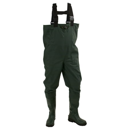 - Frogg Toggs Cascades 2-ply Bootfoot Poly/Rubber Chest Wader (Cleated)
