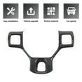 thumbnail image 7 of CheroCar Car Steering Wheel Cover Trim for Dodge RAM 2010-2017(Carbon Fiber Black), 7 of 7