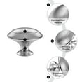 thumbnail image 4 of YOPTOP 20pcs Kitchen Cabinet Knobs Pulls  Brushed Nickel Cabinet Knobs  Drawer Dresser Handles Cupboard Door Heavy Knobs  Kitchen Cabinet Hardware With Screws For Bathroom Drawer, 4 of 9