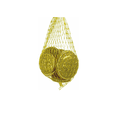 thumbnail image 3 of Milk Chocolate Gold Coins - Set of 4 Gold Coin Mesh Bags -Gelt Chocolate Coins - Gelt for Hanukkah - Golden Drawstring Bags Dreidel - Ready Made Gift Sacks by Clear Above, 3 of 9