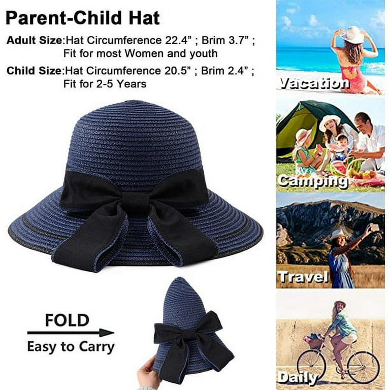 Elegant Breathable Sun Hats Solid Color Casual Lightweight Straw Hat  Outdoor Travel Bucket Hat For Women Girls