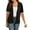 Black, variant on dGslk Women's Lightweight Open Front Cardigan Short Sleeve Casual Knit Sweater Jacket for Summer Layering, Versatile Red Color Black L