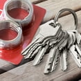 thumbnail image 2 of 100Pcs Metal Key Rings Round Key Rings Round Split Key Rings for Key Chains, 2 of 6