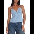 thumbnail image 1 of Camisola Sin Mangas con Tirantes Finos para Mujer, Top de Verano para Salir Azul M, 1 of 7