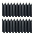 thumbnail image 3 of Mega Candles 40 pcs Unscented Metallic Black Mini Taper Candle, 4 Inch Tall x 1/2 Inch Diameter, Great for Casting Chimes, Rituals, Spells, Vigil, Witchcraft, Wiccan Supplies, Wax Play & More, 3 of 3