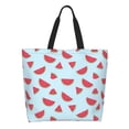 thumbnail image 1 of Disketp Watermelon Bolsa Tote Estampada para Mujer, Bolso de Hombro y de Mano para Compras y Viajes, 1 of 8