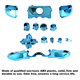 thumbnail image 2 of Botones Xbox One Elite V1 Control / Mando Rojo Metalico Levamdar version lite, 2 of 8