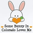 thumbnail image 2 of CafePress - Some Bunny In Colorado Loves Me Infant Bodysuit - Baby Light Bodysuit, Size Newborn - 24 Months, 2 of 4