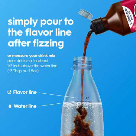 NEW SODASTREAM PEPSI WILD CHERRY ZERO DRINK MIX, 14.9OZ