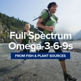 thumbnail image 2 of GNC Triple Strength Omega Complex provides 1725 mg of potent Omega-3-6-9s from fish & plant sources per serving, 2 of 7