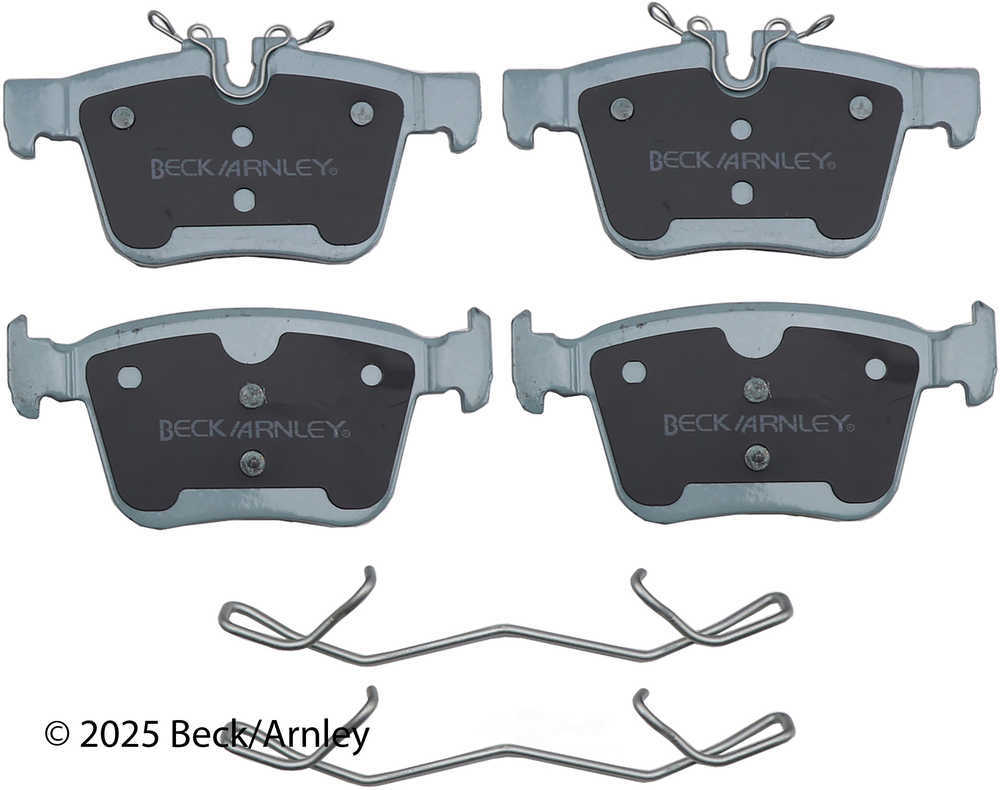 BeckArnley 085-7100 Premium Asm Pads W / Hardware