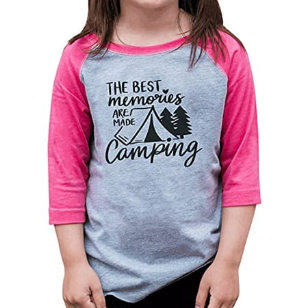 

7 ate 9 Apparel Girls Campfire Memories Pink Shirt