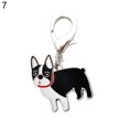 thumbnail image 2 of Flmtop Fashion Pet Collar Pendant Dog Key Chain Handbag Wallet Decor Hanging Keyring 7#, 2 of 9