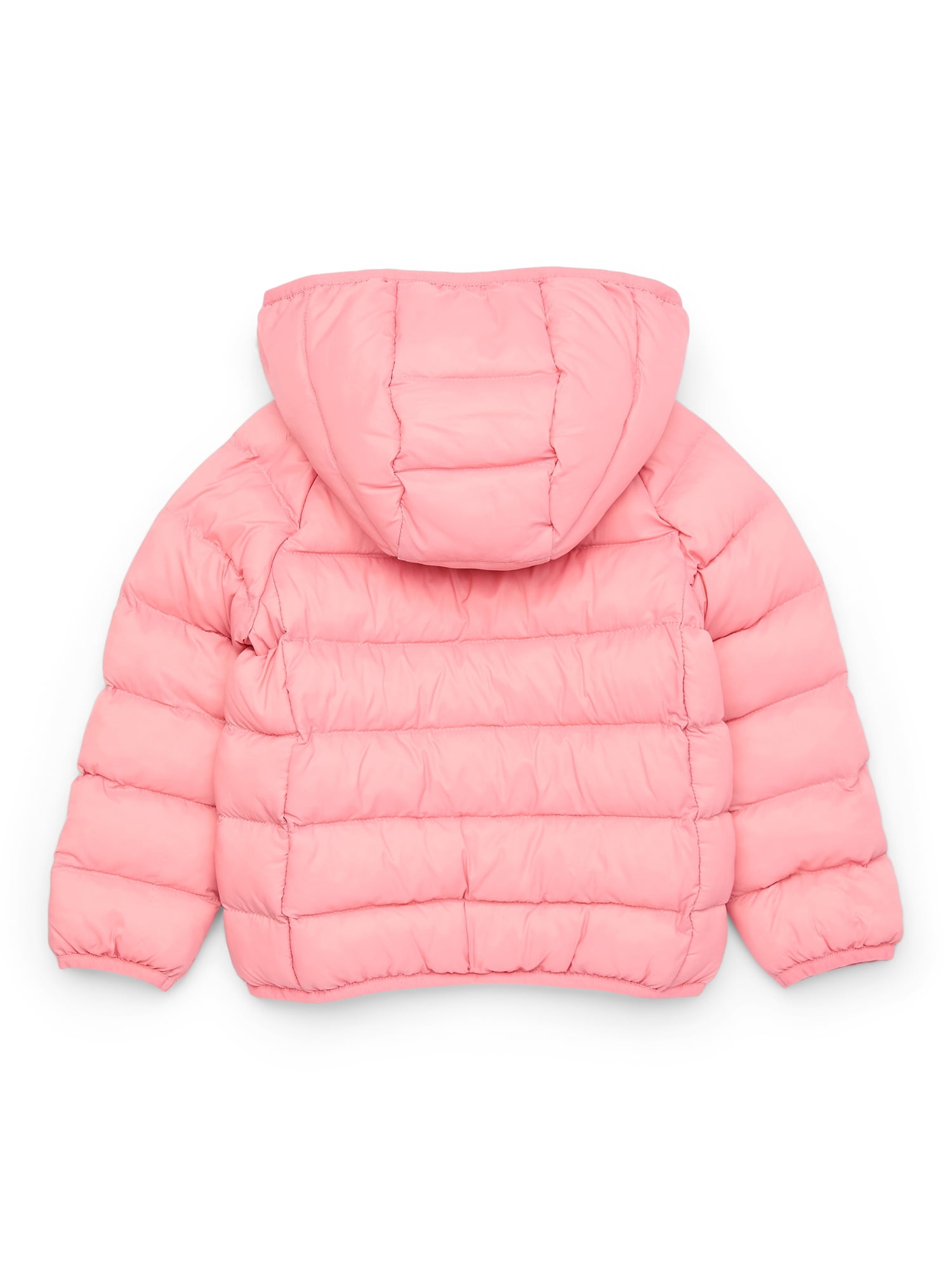 Wonder Nation Toddler Packable Puffer Jacket, Size 12M-5T