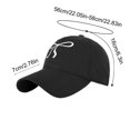 thumbnail image 3 of JingChun Bow-Tie Baseball Cap for Women Fashion Sun Hats for Women Trucker Hat Y2k Sun Cap Visor Cap Hiking Travel Trendy, 3 of 6