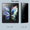 thumbnail image 3 of 1x For Samsung Galaxy Z Fold3 5G Privacy Screen Protector Soft Film Best S3D2, 3 of 6