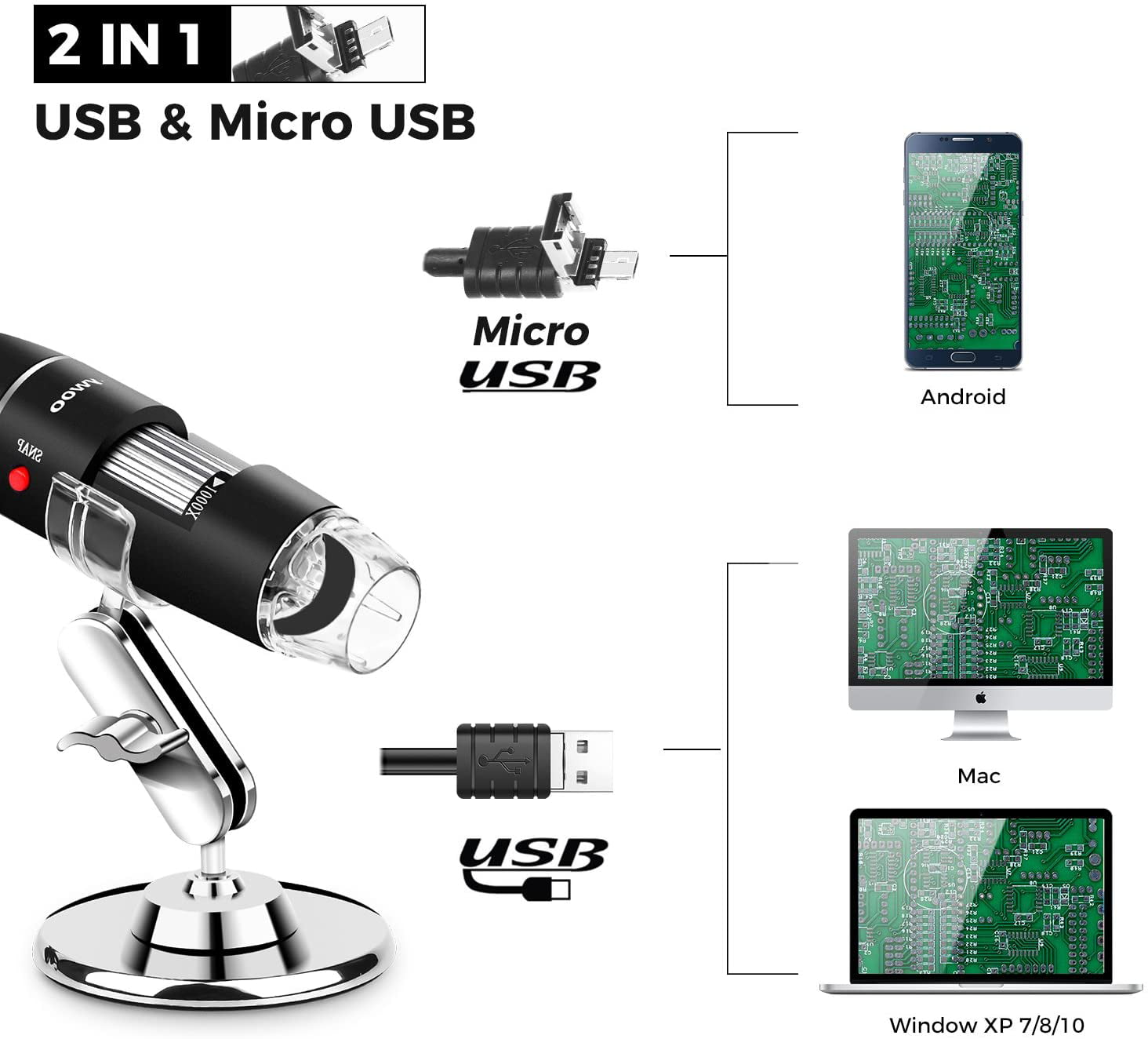 usb microscope camera software free
