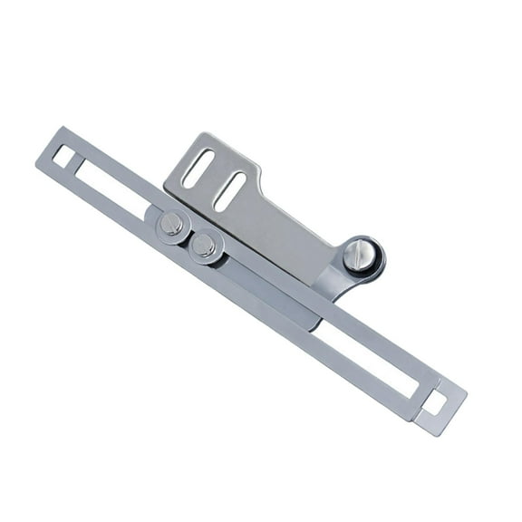 Sewing Easy Presser Foot Zipper Sewing Presser Foot Adjustable Embroidery Guide Sewing Machine Foot Repair DIY Accessories Flat Seamer Folder