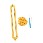 Knitting Loom Set DIY Machine Adjustable Peg Crochet Loom Handmade Craft Weaving Style A