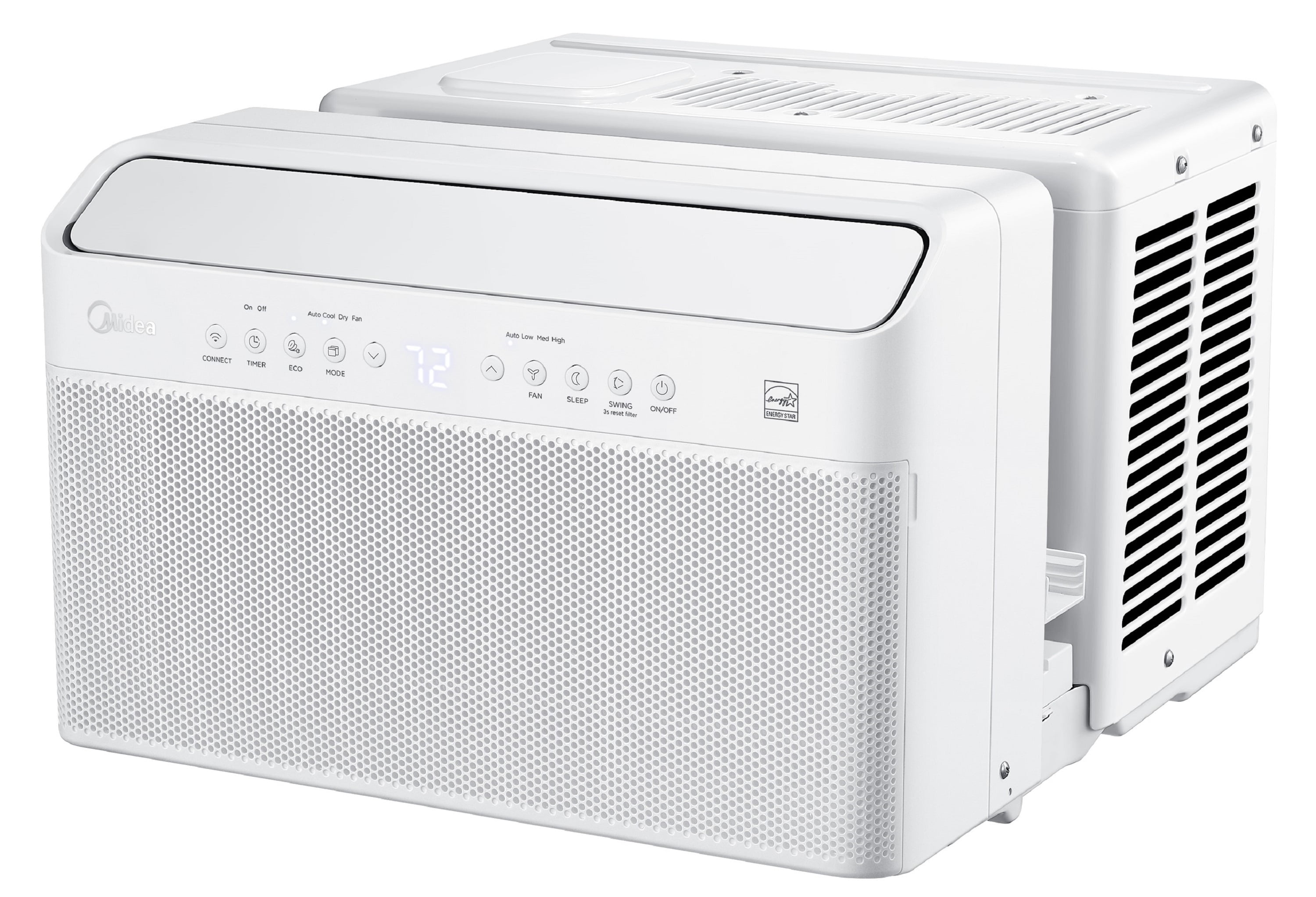 Midea 12 000 BTU Smart Inverter U Shaped Window Air Conditioner 35 