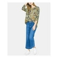 thumbnail image 3 of Sanctuary Womens Carlee Camo Print Long Sleeve T-Shirt Green S, 3 of 4