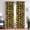 Black Yellow, variant on Animals Zebra Print Curtains, Black White Curtains, 42x84inches, 2 Panels | 84inches Long Curtains, Wild Blackout Drapes, Polyester, Darkening Thermal Insulated with Grommets, Living Room, Bedroom